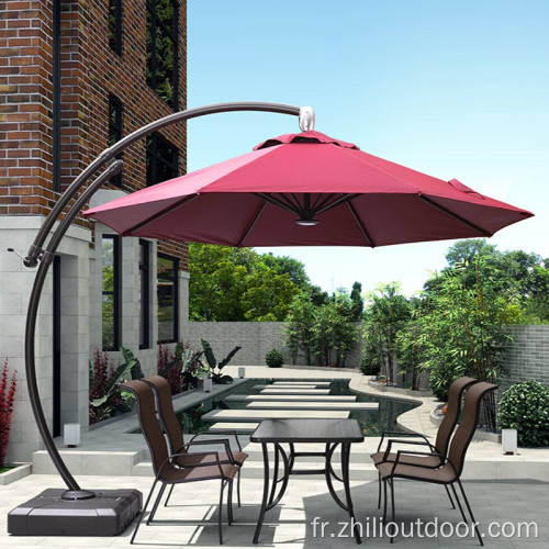 Parasol de jardin extérieur parasol